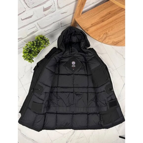 Canada Goose Citadel Expedition Down Parka Jacket Black - Picture 4 of 15